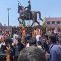 महाराणा प्रताप की प्रतिमा पर सपा के झंडे लगाए, 90 पर FIR, योगी बोले- सपा नेताओं का अपमानजनक व्यवहार