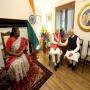 राष्ट्रपति ने आडवाणी को घर जाकर भारत रत्न दिया, PM मोदी, उपराष्ट्रपति धनखड़ मौजूद रहे