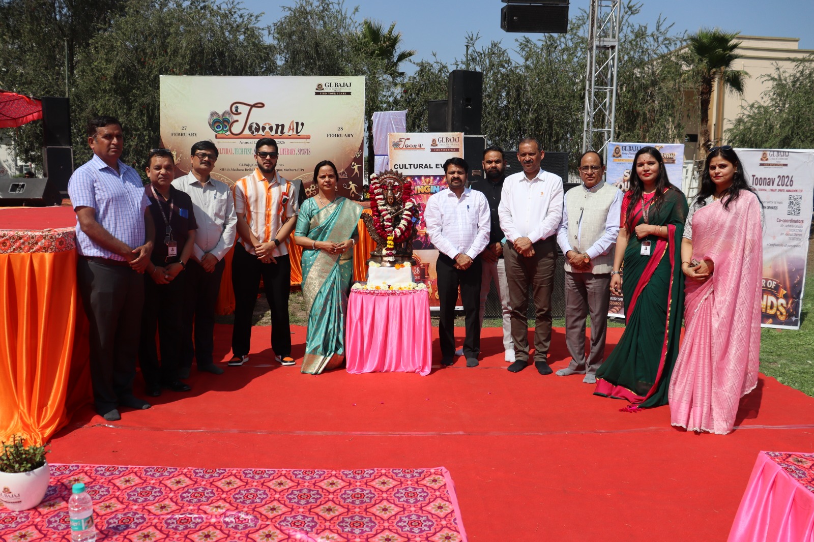 जी.एल. बजाज में दो दिवसीय तूनव फेस्ट का शानदार आगाज