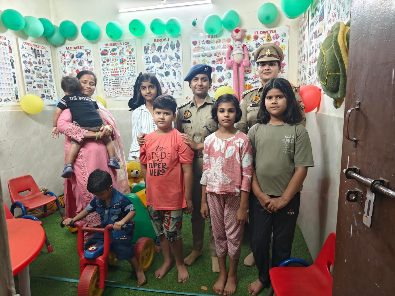 महिला पुलिस कर्मियों के बच्चों की शिशु ग्रह में होगी देखभाल, थाना रिफाइनरी में खोला गया शिशु ग्रह