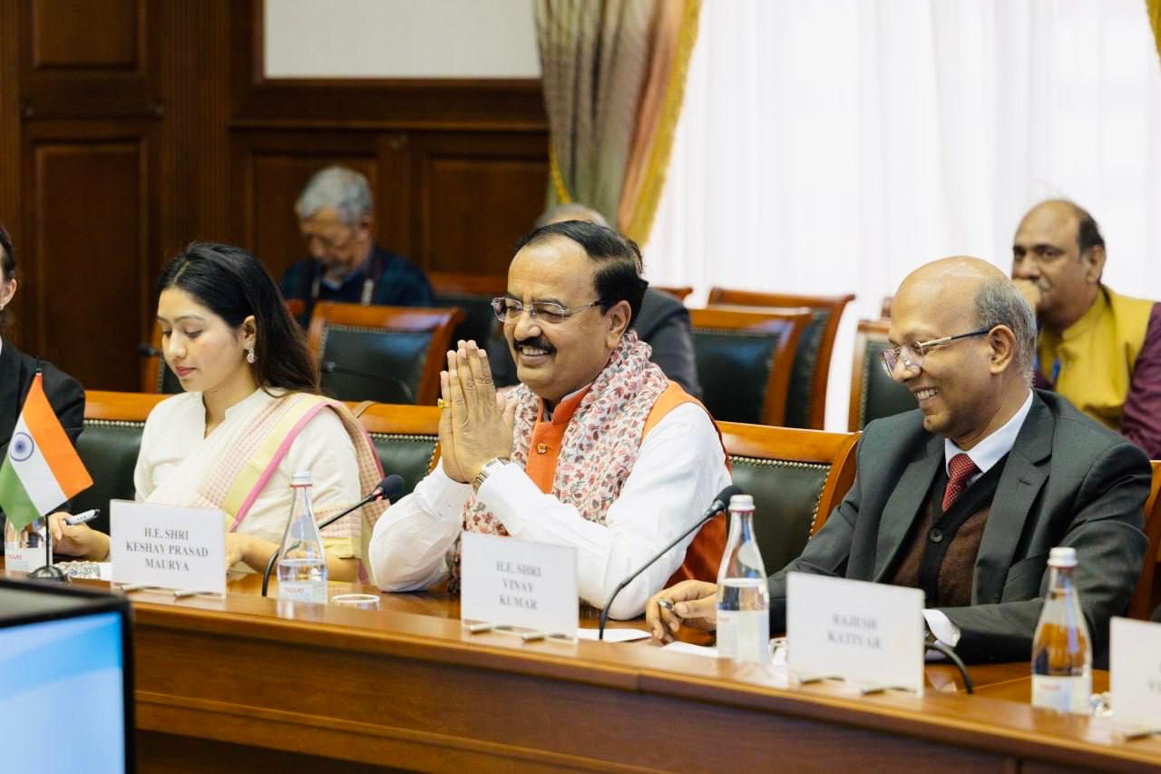 भगवान तथागत के पवित्र अवशेष शान्ति, करूणा व आध्यात्मिक विरासत के प्रतीक है: केशव प्रसाद मौर्य