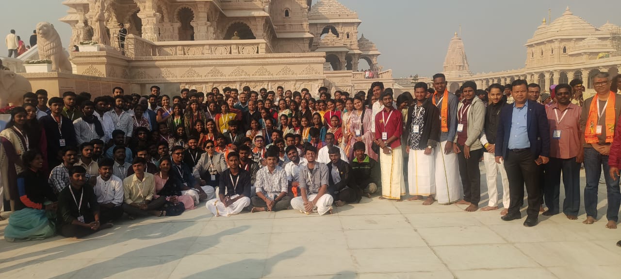 रामनगरी में काशी-तमिल संगमम के अतिथियों का परंपरागत और भव्य स्वागत