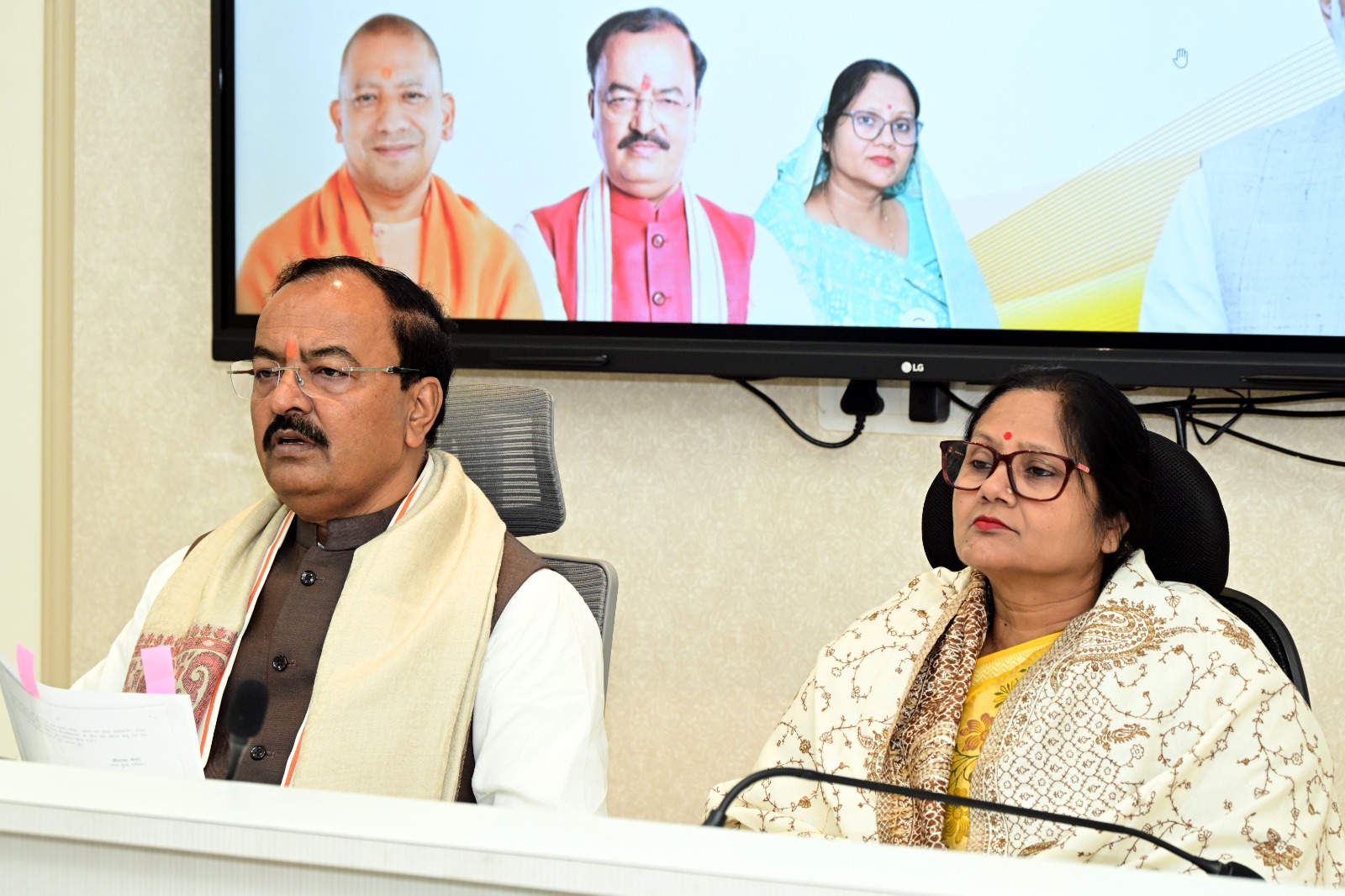 ग्राम चौपालों में "विकसित भारत-जी राम जी"अधिनियम का भी व्यापक रूप से प्रचार प्रसार किया जाए:- केशव प्रसाद मौर्य