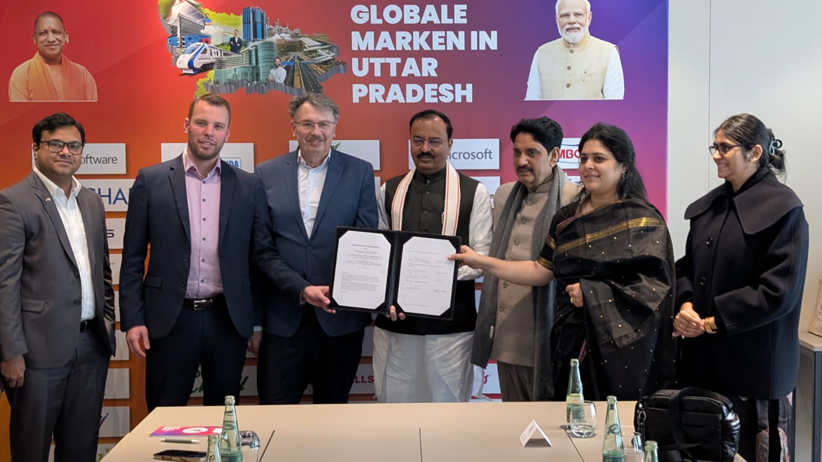 उप मुख्यमंत्री की जर्मनी के प्रतिनिधि मंडल से लॉजिस्टिक्स, डेटा सेंटर व नवाचार पर चर्चा