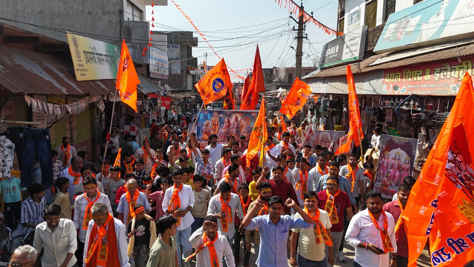 सनातन प्रेमियों ने मनाया हनुमान जी का जन्मोत्सव