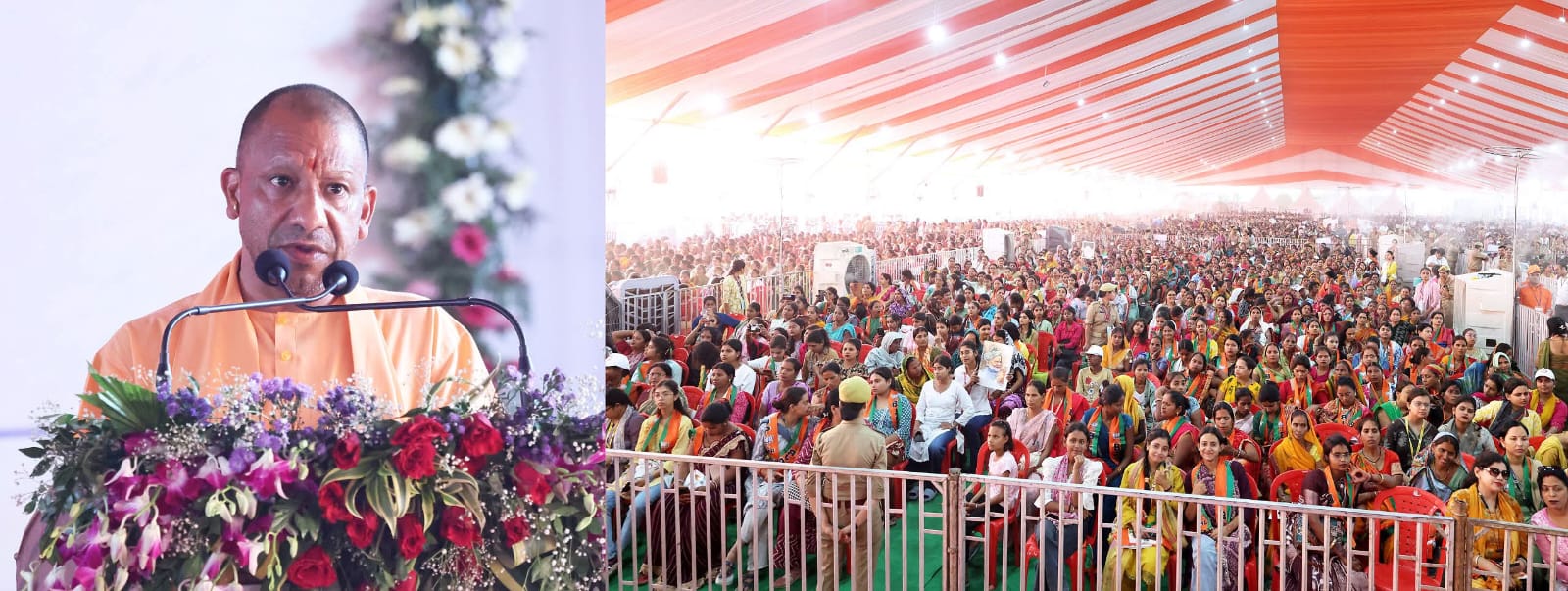 पीएम मोदी नए भारत के निर्माता, ‘विरासत से विकास’ को दी नई रफ्तार: योगी