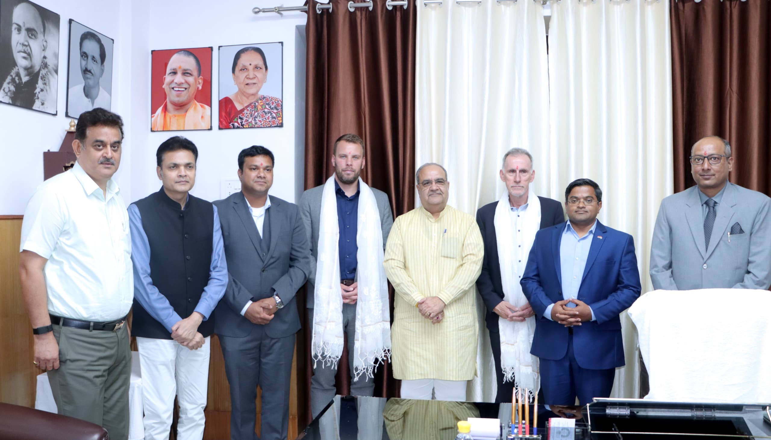 जर्मन प्रतिनिधिमंडल ने यूपी के मजबूत इंफ्रास्ट्रक्चर और कारोबारी माहौल की सराहना की