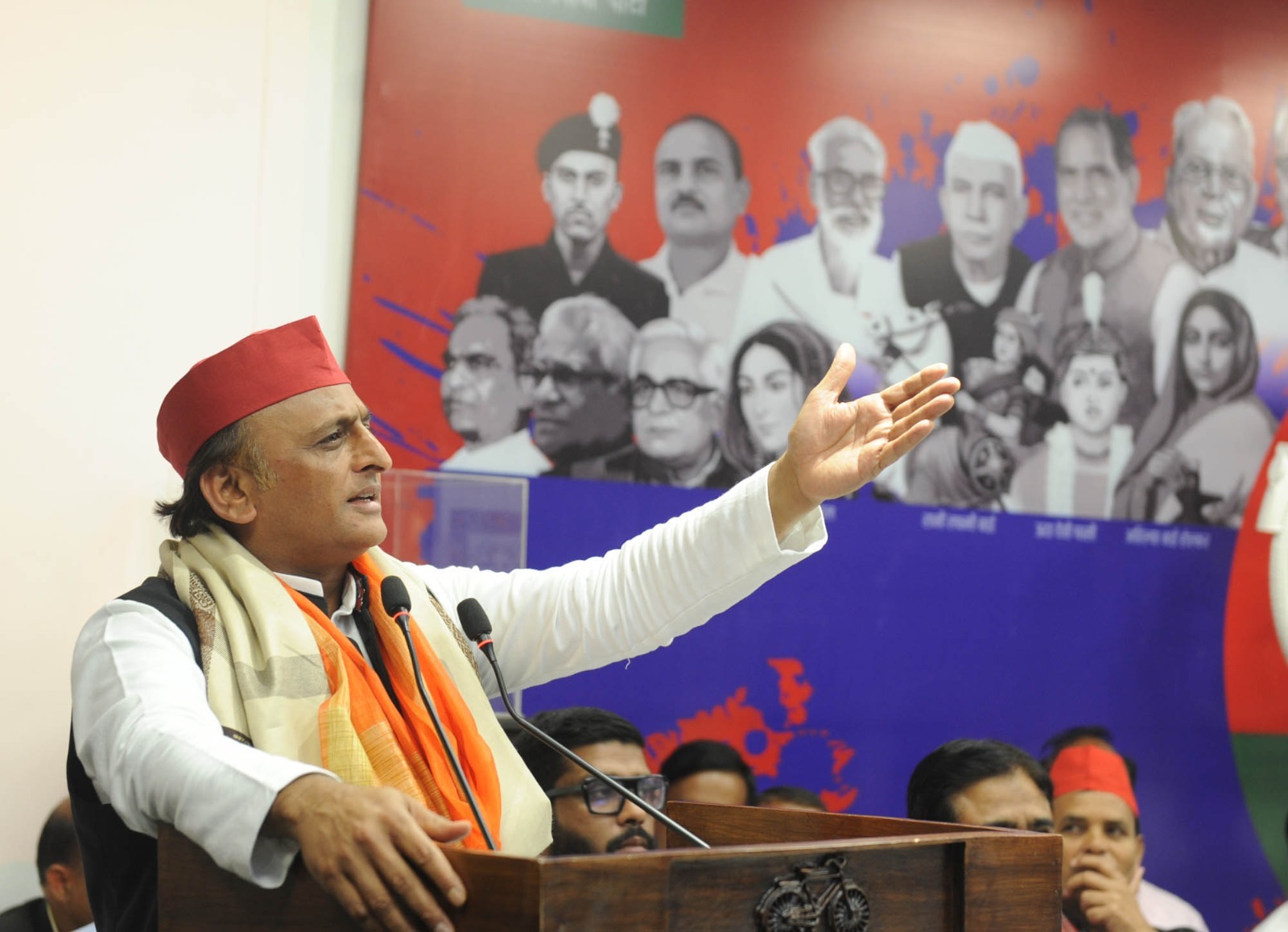 भाजपा को चुनाव जीतने के लिए हेराफेरी धांधली ओर चोरी करनी पड़ रही है: अखिलेश यादव