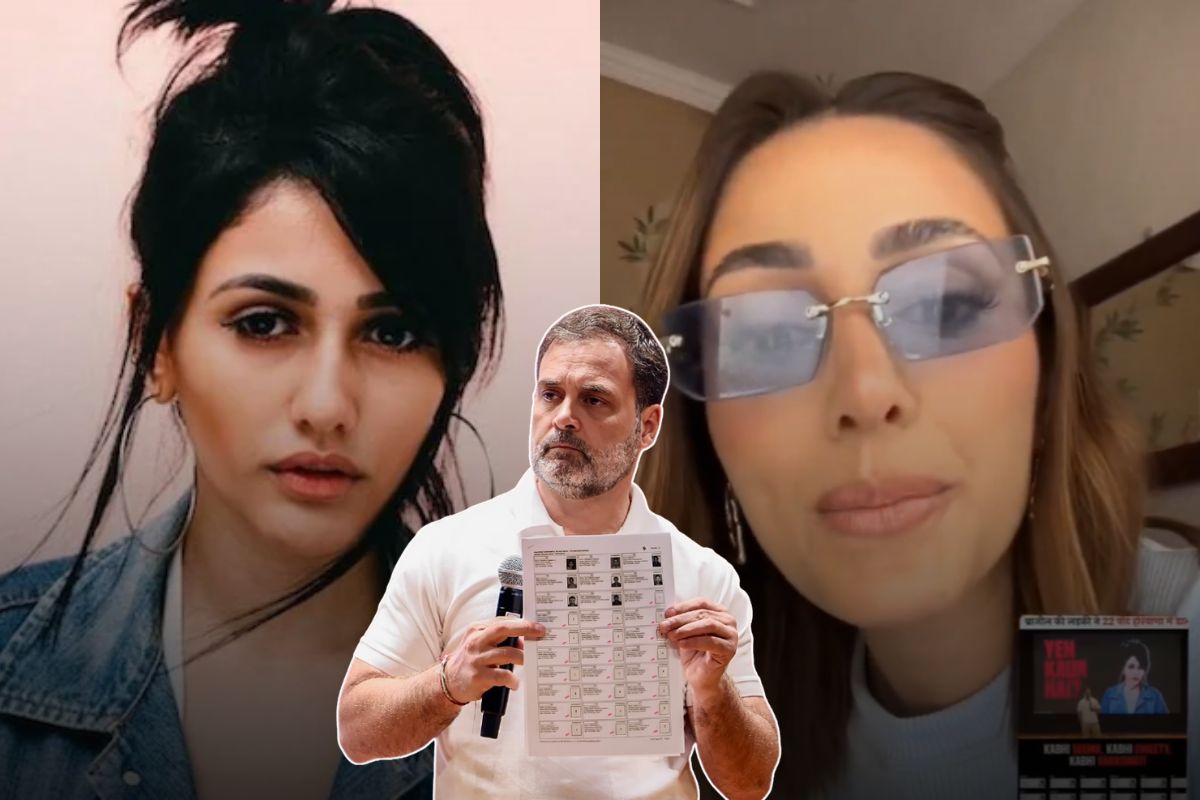 राहुल ने जिसकी फोटो दिखाई वह ब्राजीलियन मॉडल सामने आई: कहा- क्या पागलपन है, मैं भारत नहीं गई